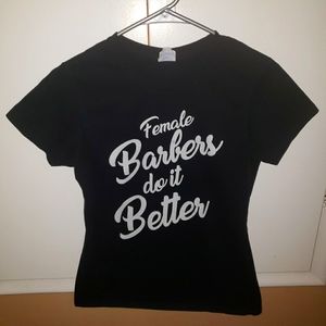 ❤Barber Hair Stylist Tshirt Women Size Small